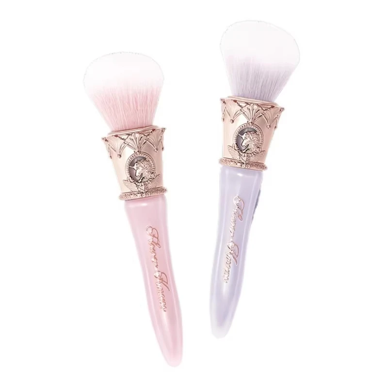 Фото Кисть для румян Flower Knows Shell Pearl Series Кисть для румян Шерстяные рассыпчатые кисти для пудры №1