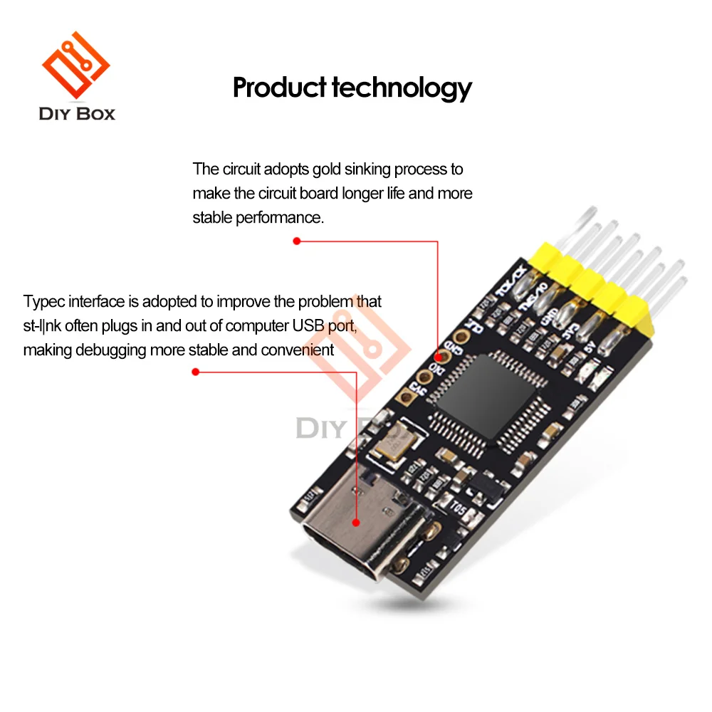 Макетная плата STM32 DAP модуль эмулятора загрузчика CMSIS отладчик Keil