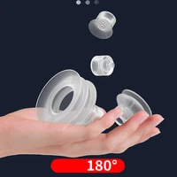 small head 12 layer industrial manipulator pneumatic fittings nozzle silicon rubber sucker vacuum suction cup for robot arm