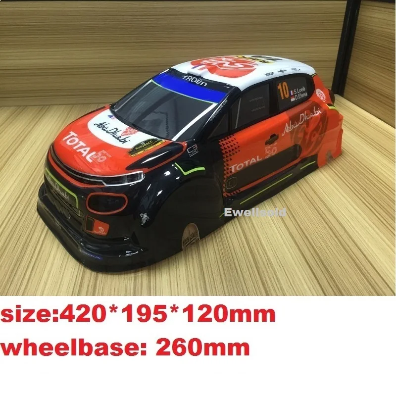 Новинка 5 стилей 1/10 RC плоский бег на дороге Дрифт автомобиль ПВХ 190 мм Корпус