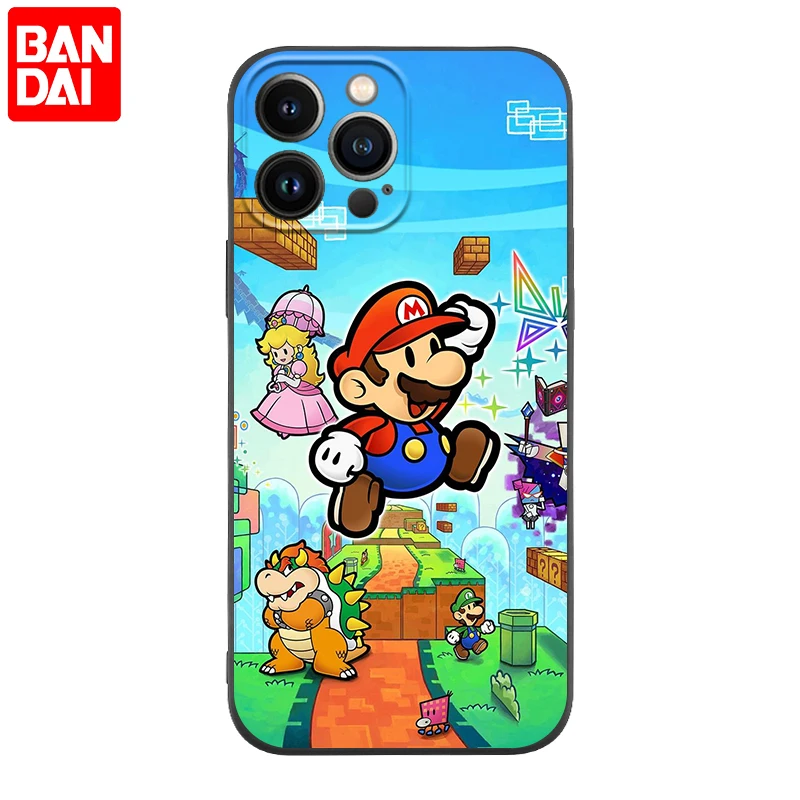 hot retro game super mario phone case for iphone 13 11 pro max 12 mini xs max x xr 7 8 plus back cover soft tpu shell fundas free global shipping