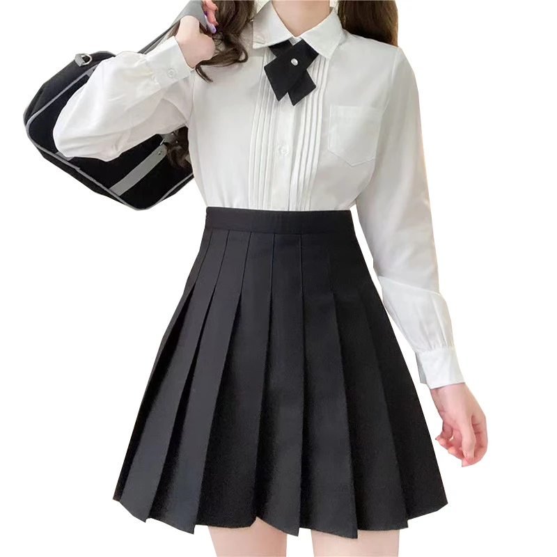 

Women's Pleated Skirt Student Casual JK Female Short Skirt Harajuku High Waisted Women Skirts Fashion Mini Skirts Woman Uniform