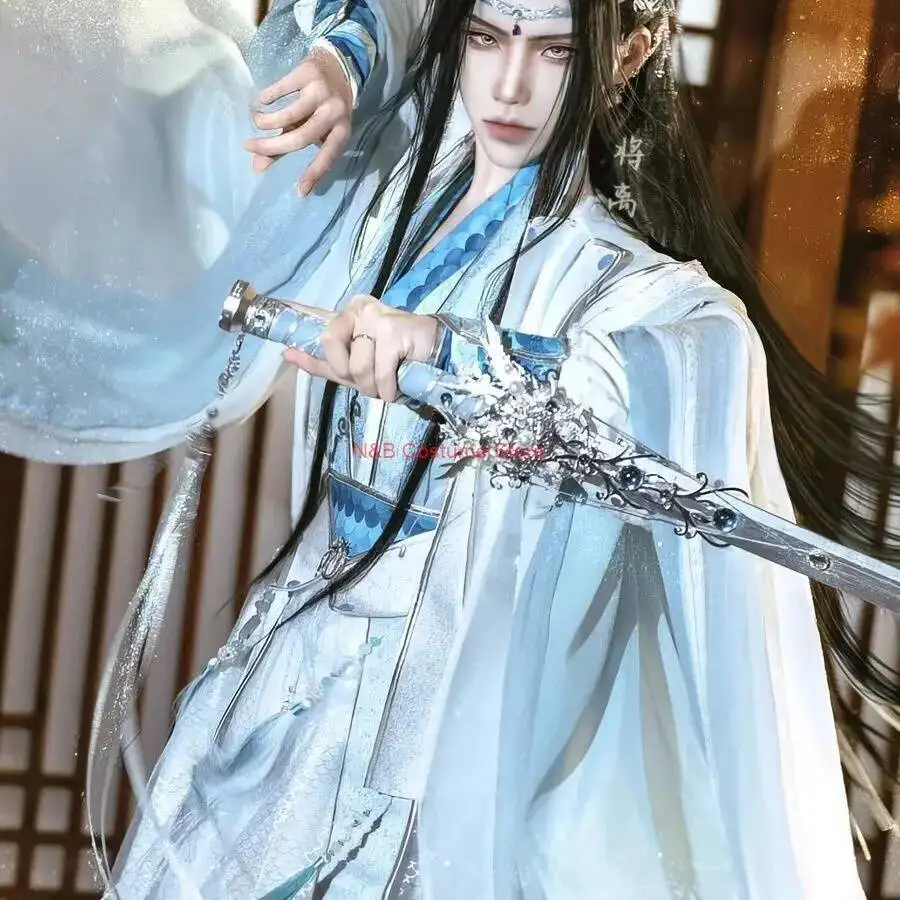 Фото Новый Mo Dao Zu Shi Неукротился, дернул |   Дракон Цзи Лиса Сиань |   Lan Wangji Одежда |   Лан Чжан |   Костюм для косплея в древнем стиле №3