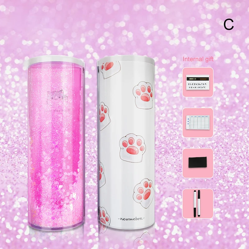 

Чехол-карандаш на магнитной застежке с зеркалом и калькулятором на солнечной энергии