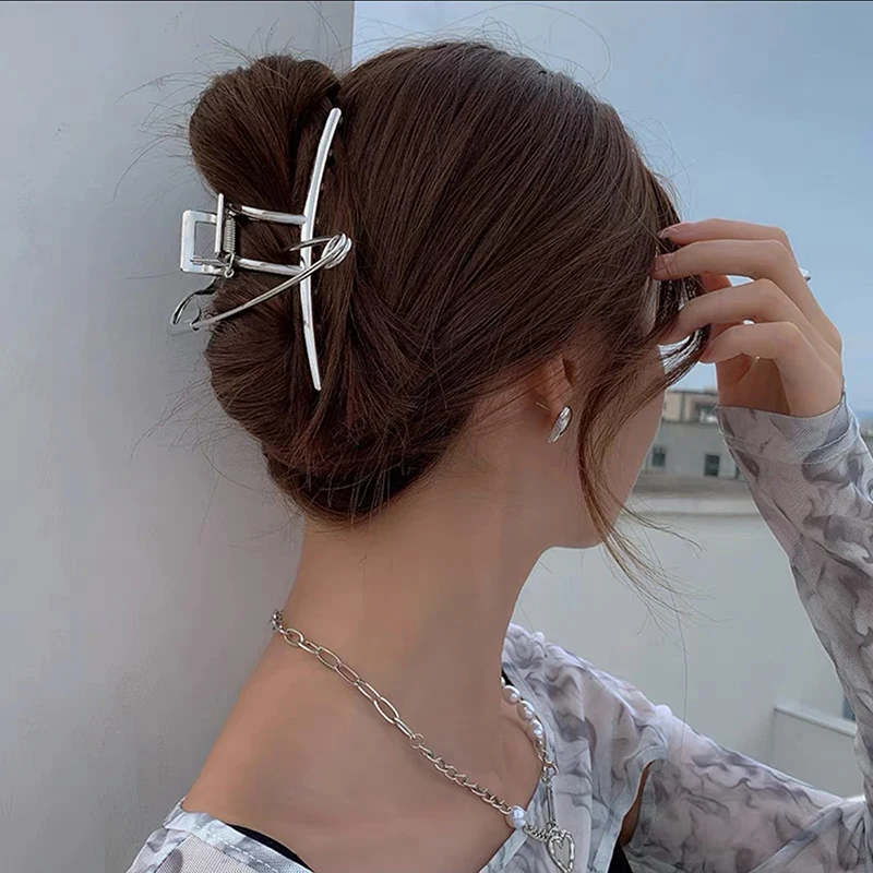 1 шт. женские крутые аксессуары для волос простые модные заколки элегантные