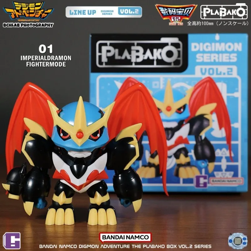 Фото Коллекционная фигурка Bandai Plabako Digimon Adventure 2: Вторая серия, WarGreymon, сборная модель, аниме-фигурка второго поколения №5