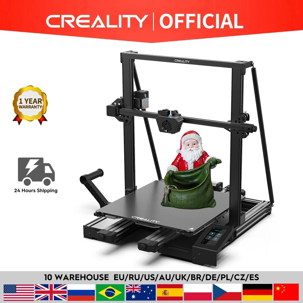 

Creality 3D Printer CR-6 MAX Dual Y Axis Silent Board Auto Leveling HD Touch LCD Large Printing Size CR-6MAX CR 6 MAX Printer