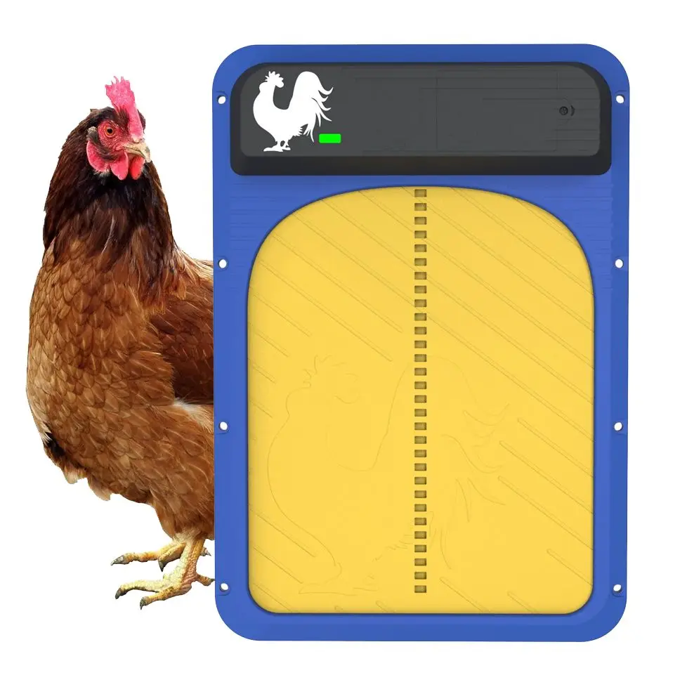 

Automatic Chicken Light Sense Door Opener Poultry Garden Chicken Duck Door Opener Practical Chicken Poultry Door Coop Door