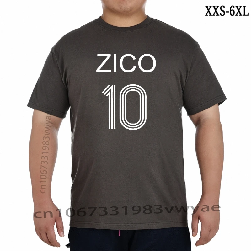 

ZICO T SHIRT BRAZIL FLAMENGO UDINESE FOOTBALL LEGEND CAMISETA SOCCER KASHIMA XXS-6XL