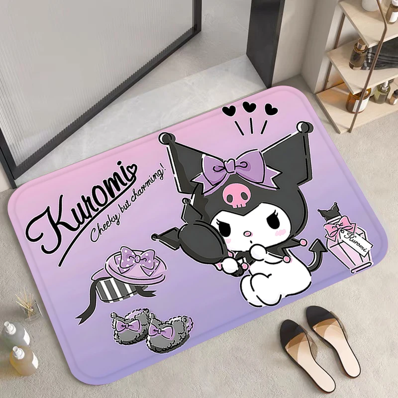 Входной коврик Sanrio нескользящий для спальни ковер коридора кухонный напольный