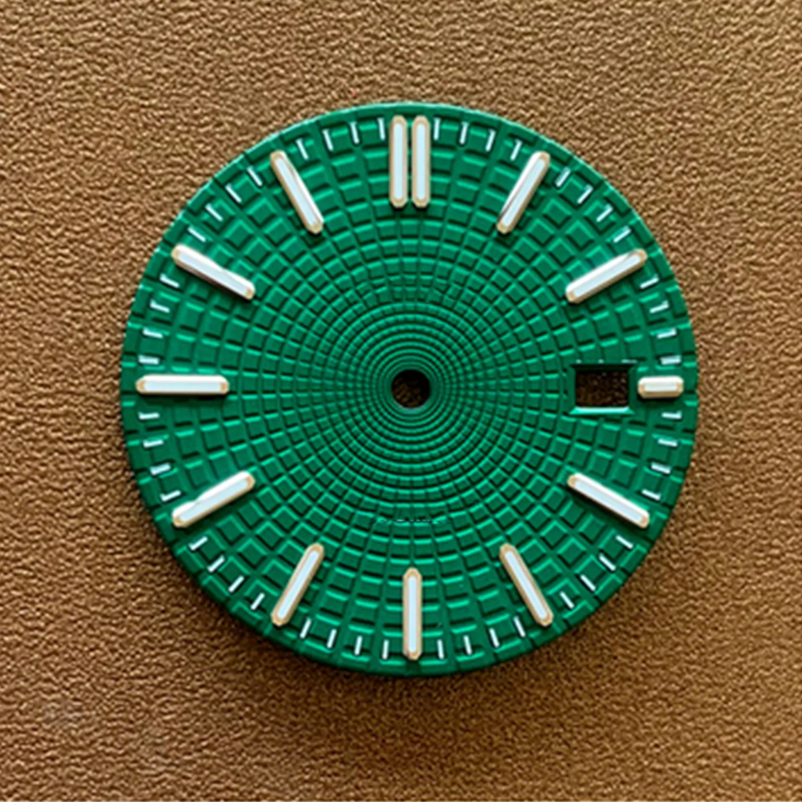 

Циферблат для часов, серебристый/розовое золото, 31,8 мм