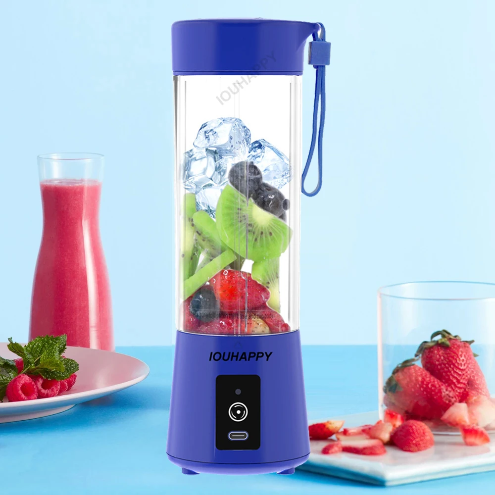 

Portable Blender Bottle Electric Orange Juicer Wireless Fresh Juice Extractors Mixer Milkshake Smoothie Citrus Squeezer Blender