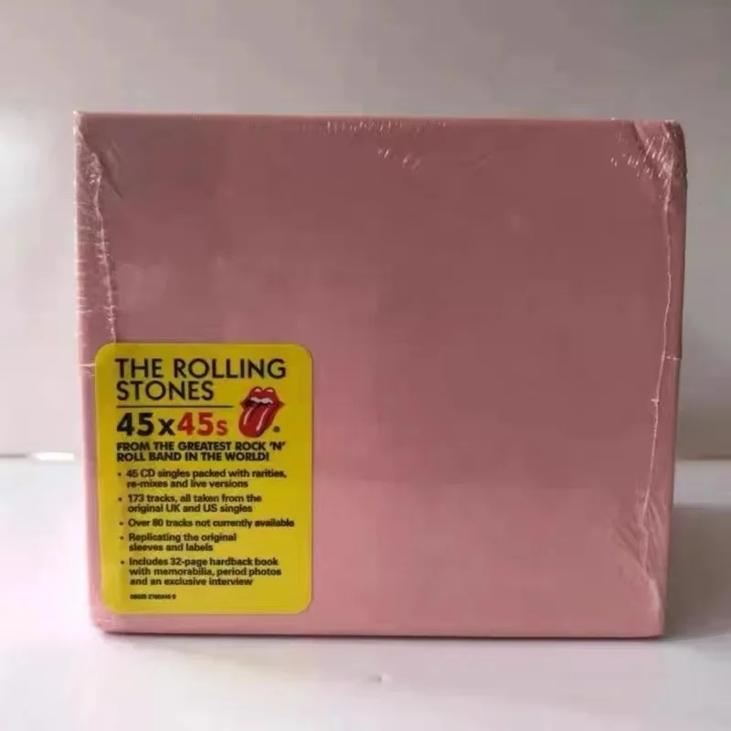 Музыкальный Cd-диск The Rolling Stone Mick Jagger самые популярные хит 1971-2006 Делюкс-альбом 45 шт.
