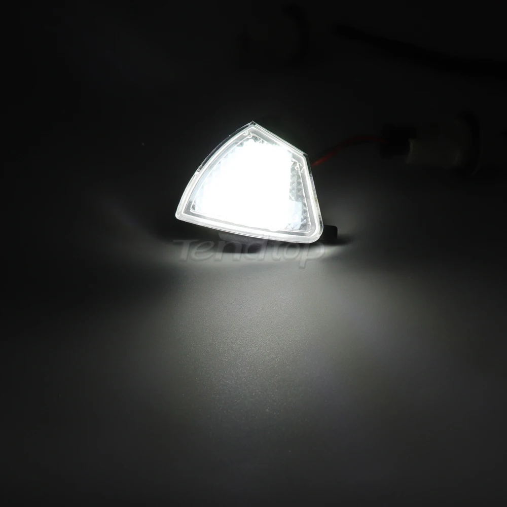 2 шт. светодиодный фонарь бокового зеркала Canbus для Golf 5 GTI V MK5 Jetta Passat B6 CC Eos VW R32 Rabbit