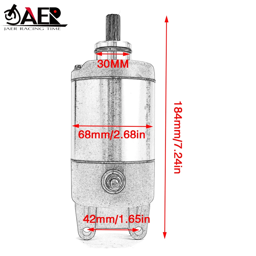 Двигатель стартера мотоцикла для Honda CB500 CB500S 1996-2002 CB 500 1994 31200-MY5-013 31200-MY5-003