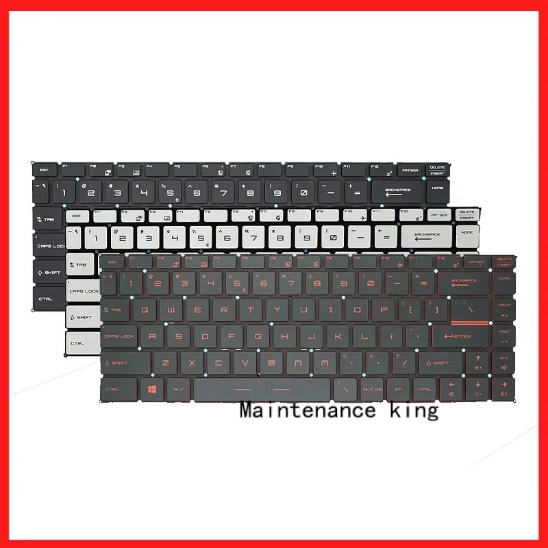 Новая клавиатура для ноутбука MSI GS65 GF63 MS-16R1 PS63 P65 GF65 8RC/D 8RF/E MS-16 W1 MS-16W2 MS-16Q1 MS-16Q2 MS-16Q3