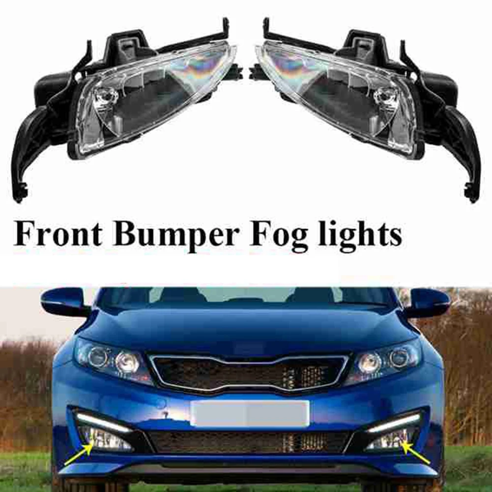 Передний левый бампер в сборе 92201-4M000 Противотуманные фары дальнего света для KIA