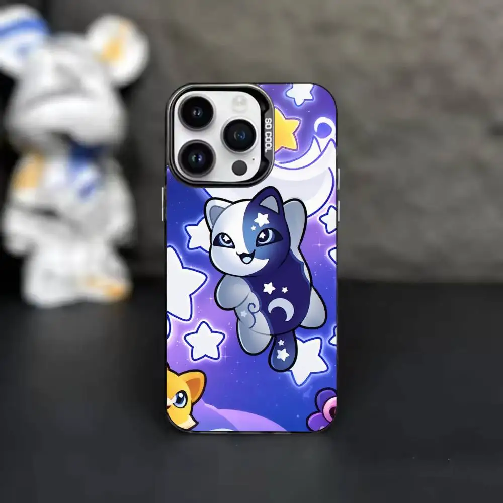 Фото Милый чехол для телефона с котиком C-Aphmau M-MeeMeows, серебристого цвета, для iPhone 17, 16, 11, 12, 13, 14, 15 Plus, Pro Max, XS. №3