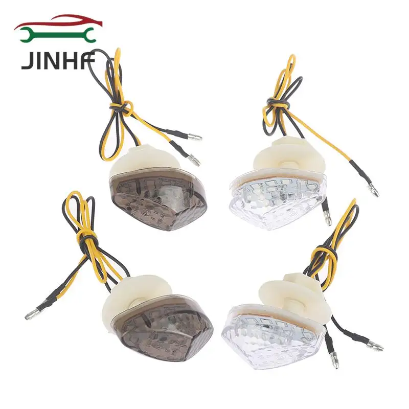 

2pcs Universal Motorcycle Led Turn Signal Indicator Light Lamp Bulb Blinker Flashers For CBR 600RR 1000RR