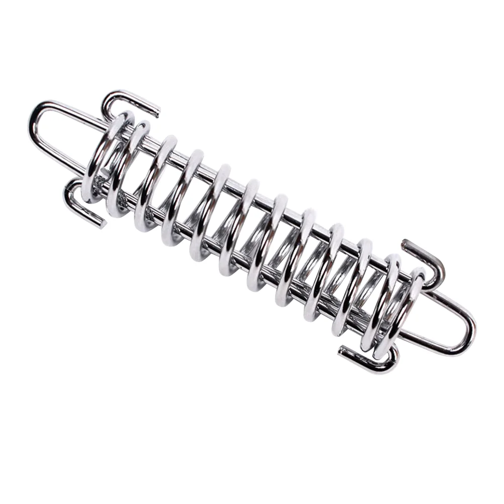 

Buckle Rope Tent Fixed Spring Wind Steel Hook Springs Camping Plated Awning Tensioner