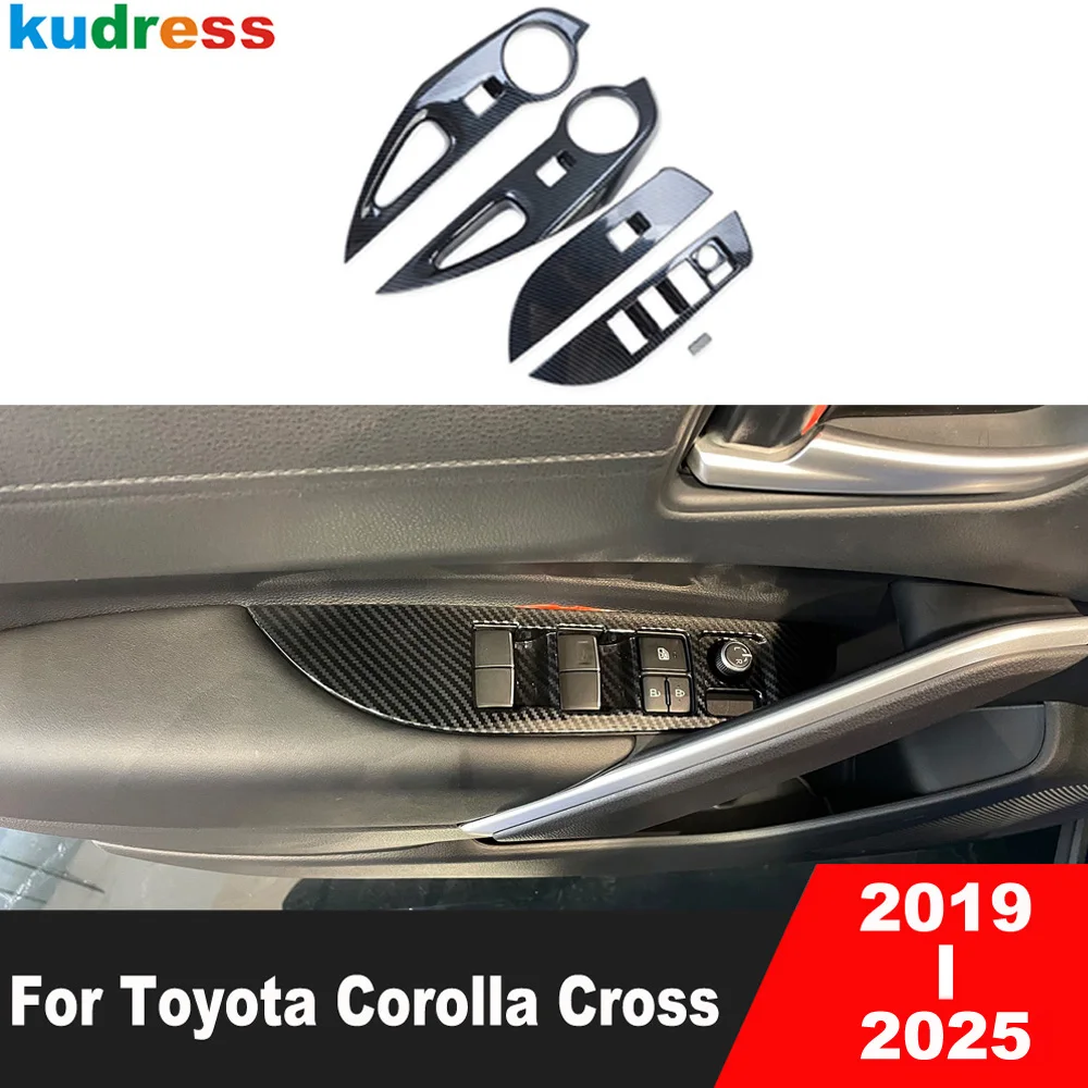 Кнопка переключателя подъема окна автомобиля накладка на панель для Toyota Corolla Cross