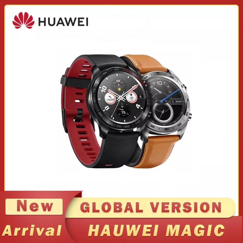 

Honor Watch Magic Smart Watch GPS WaterProof Heart Rate Tracker Sleep Tracker Working 7 Days Message Reminder