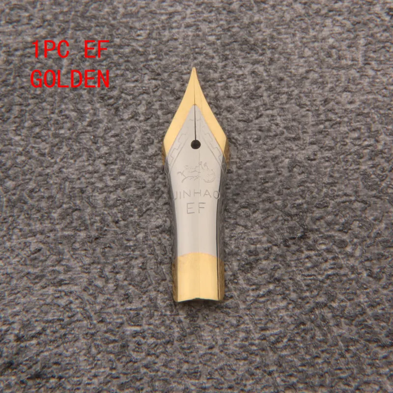 

Перьевая ручка Jinhao 82 EF F M изгиб золотистая серебристая