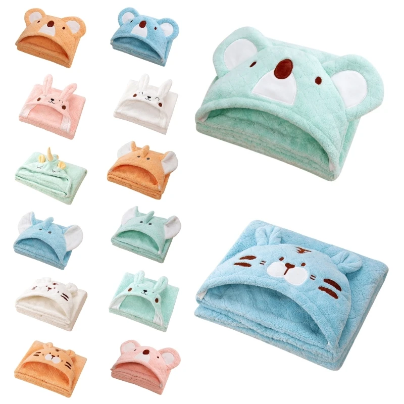 

Bath Towel Sleepwear for Baby Toddler Newborn Cute Quick-Drying Bathrobe Blanket