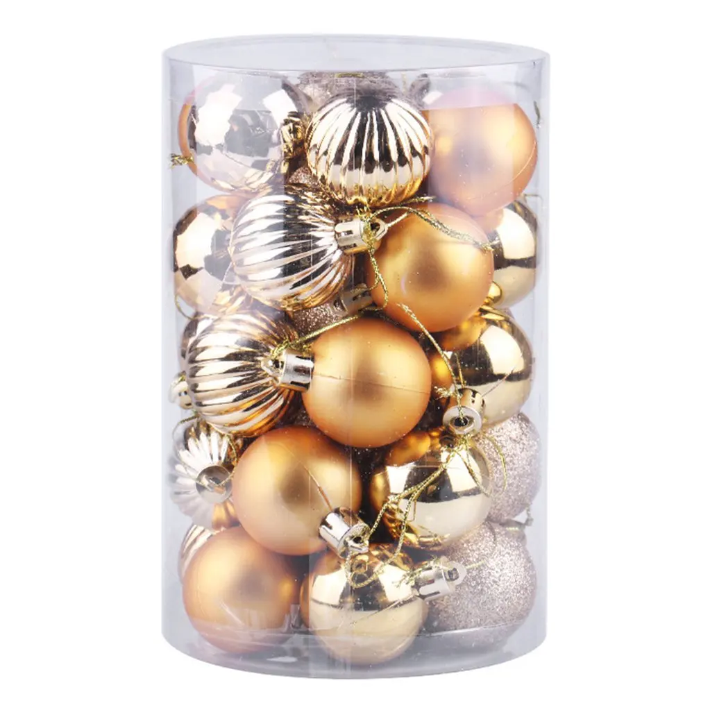 

Universal And Practical Christmas Decoration Ball Set Festive Wedding Party Decoration Beautiful Christmas Balls