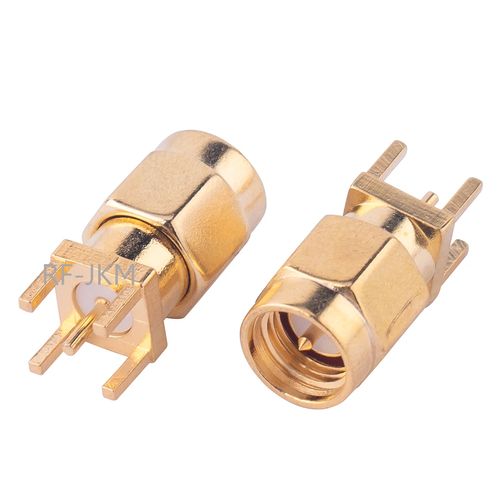 10 шт. переходник с коннектором SMA папа |