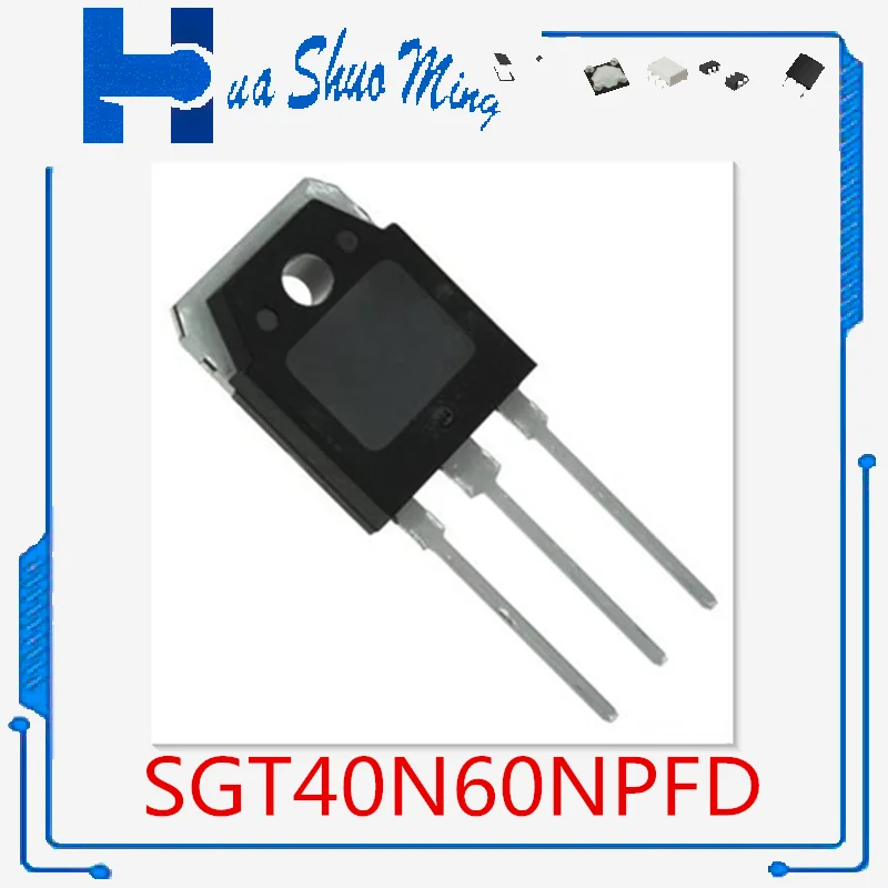 

10 шт./партия 40N60NPFD 40N60 SGT40N60NPFD TO-3P 60T65PES MBQ60T65PES TO-247