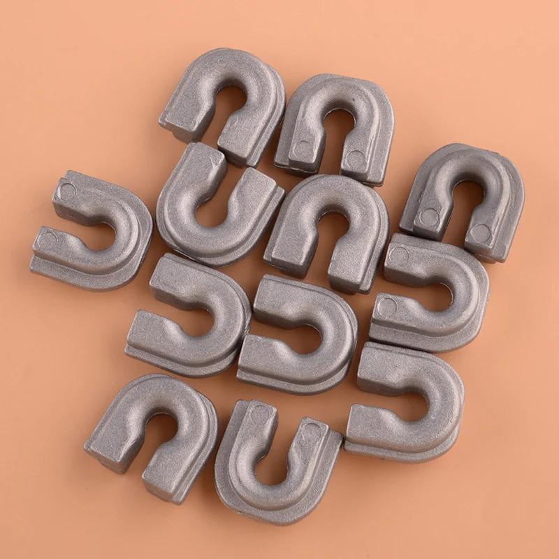 12Pcs/set Silver Trimmer Head Eyelet Fit For Speed Feed 400 450 375 X4750000050 28820-07340 385-070