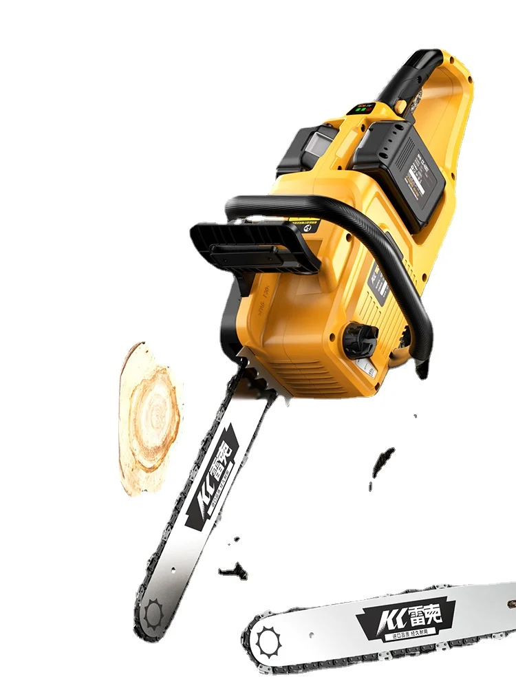 Бесщеточная перезаряжаемая высокомощная Электрическая цепная пила Wyj бытовая