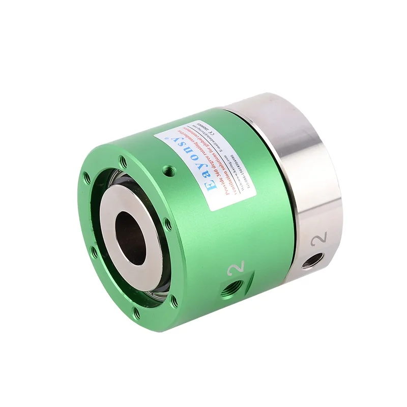 Полый диаметр 20 мм большое отверстие 2-канальное газовое скользящее кольцо