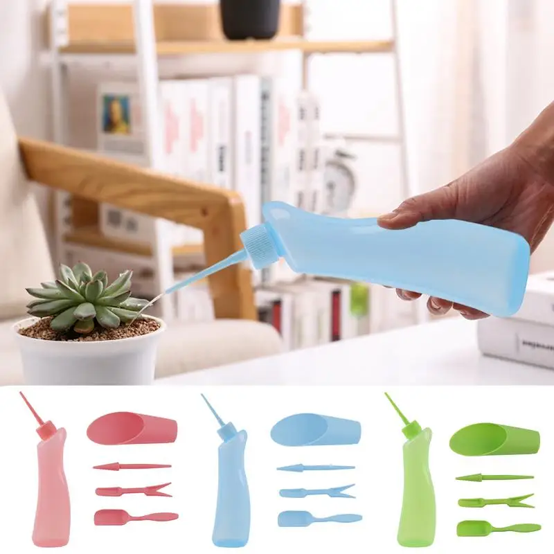 Бутылка для полива бонсай 500 мл маленькая лейка растений набор 5X цветов