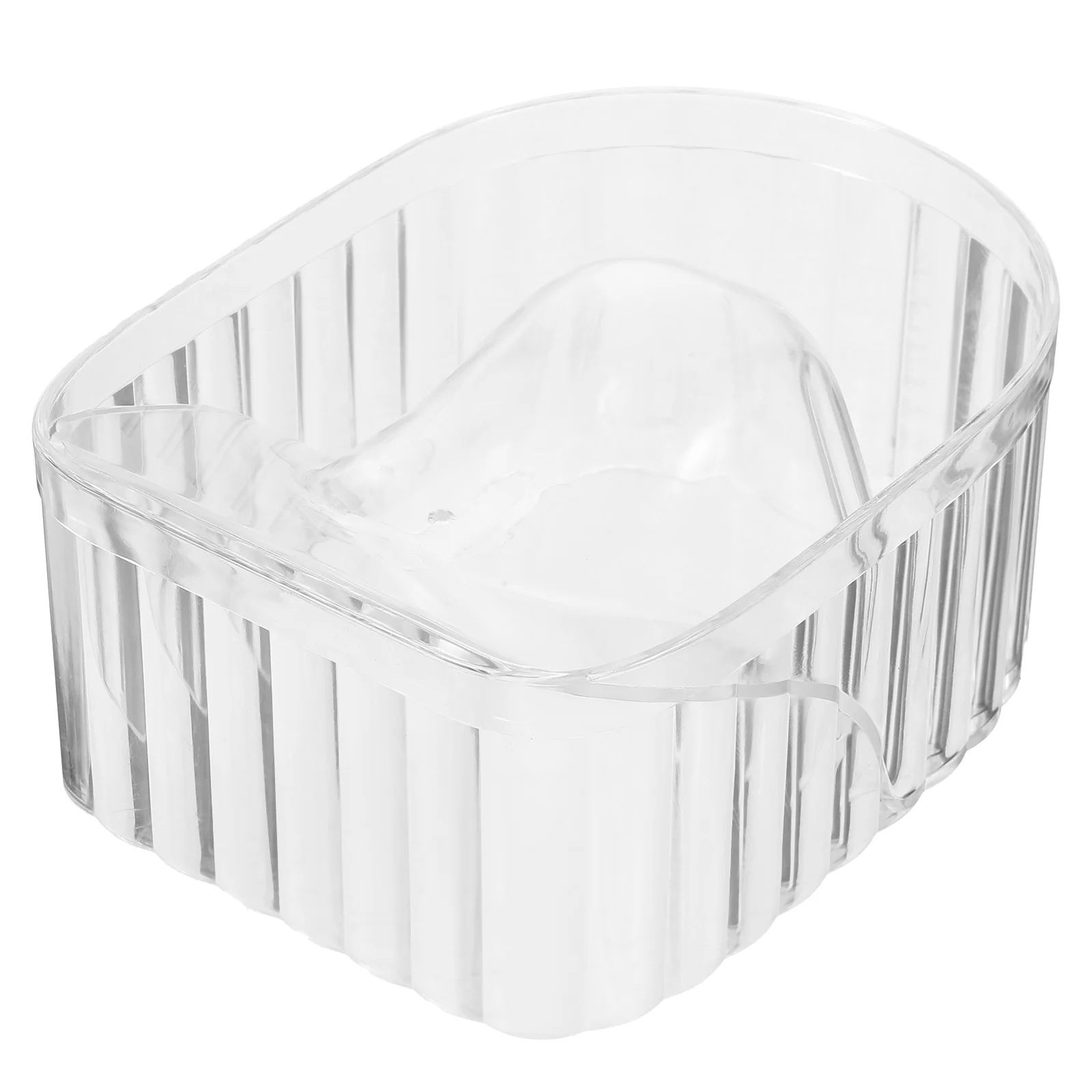 Белый сервировочный поднос маникюрные чаши гель для рук лак ногтей