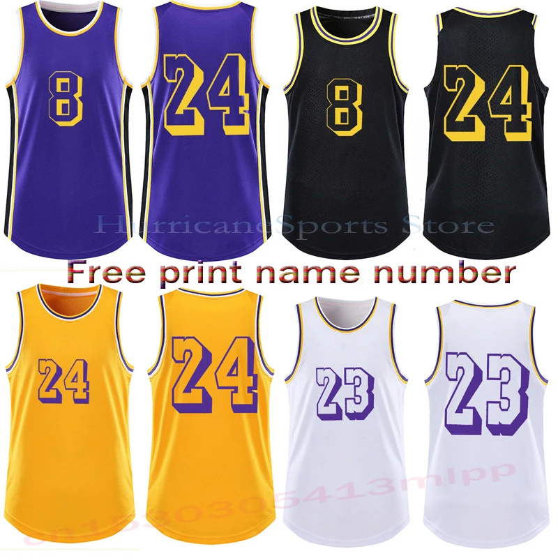 

Баскетбольная майка NO.8/24 на заказ, Мужская баскетбольная майка, детская баскетбольная майка, баскетбольная майка YOUTHCollege