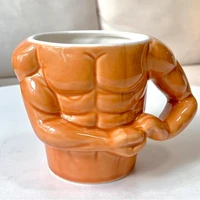 mens funny ceramic cups creative muscle mugs girls drinking cups high value personalized coffee cups