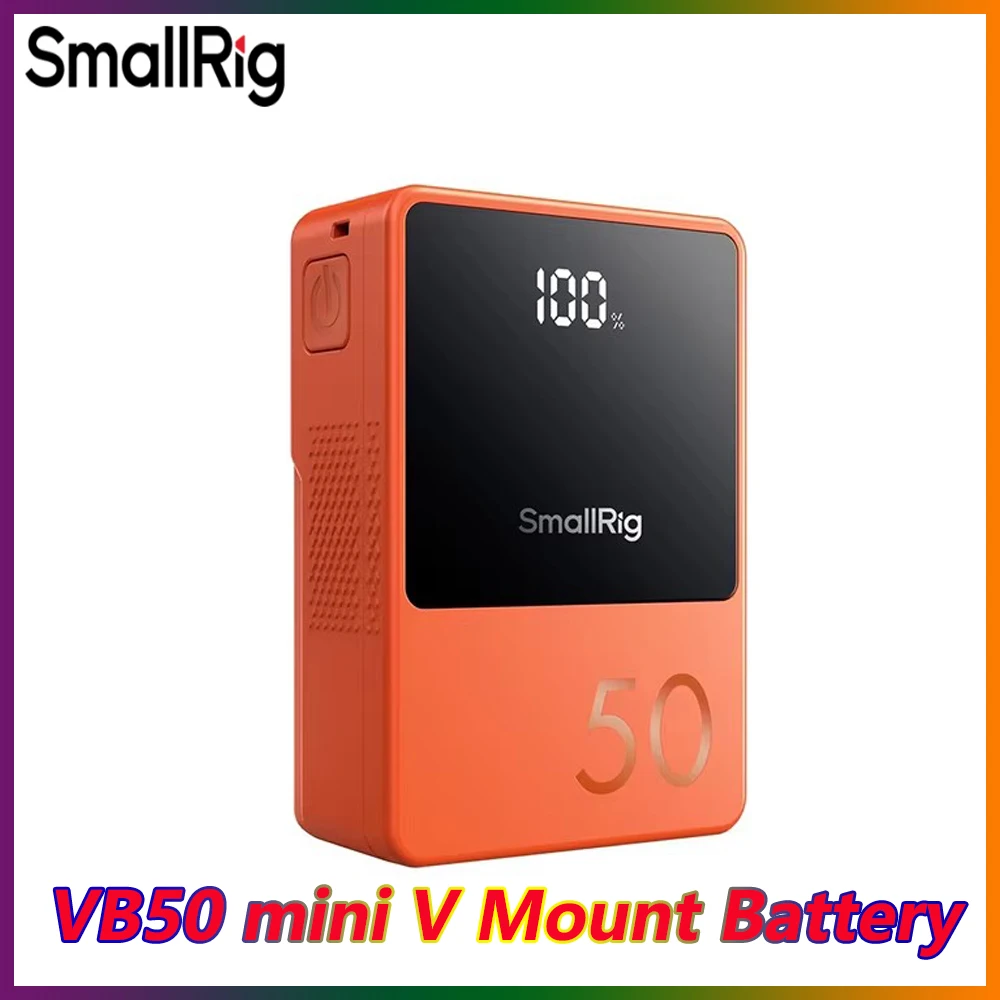 Мини-аккумулятор SmallRig VB50/VB99 с V-образным креплением Type-C/D-TAP