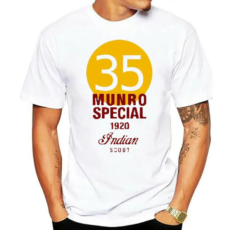 

Burt Munro T-Shirt Motorcycles Bonneville Salt Flats retro t-shirt tee