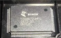 50PCS/LOT NT68672UMFG QFP-128 LCD driver board chip In Stock New Original
