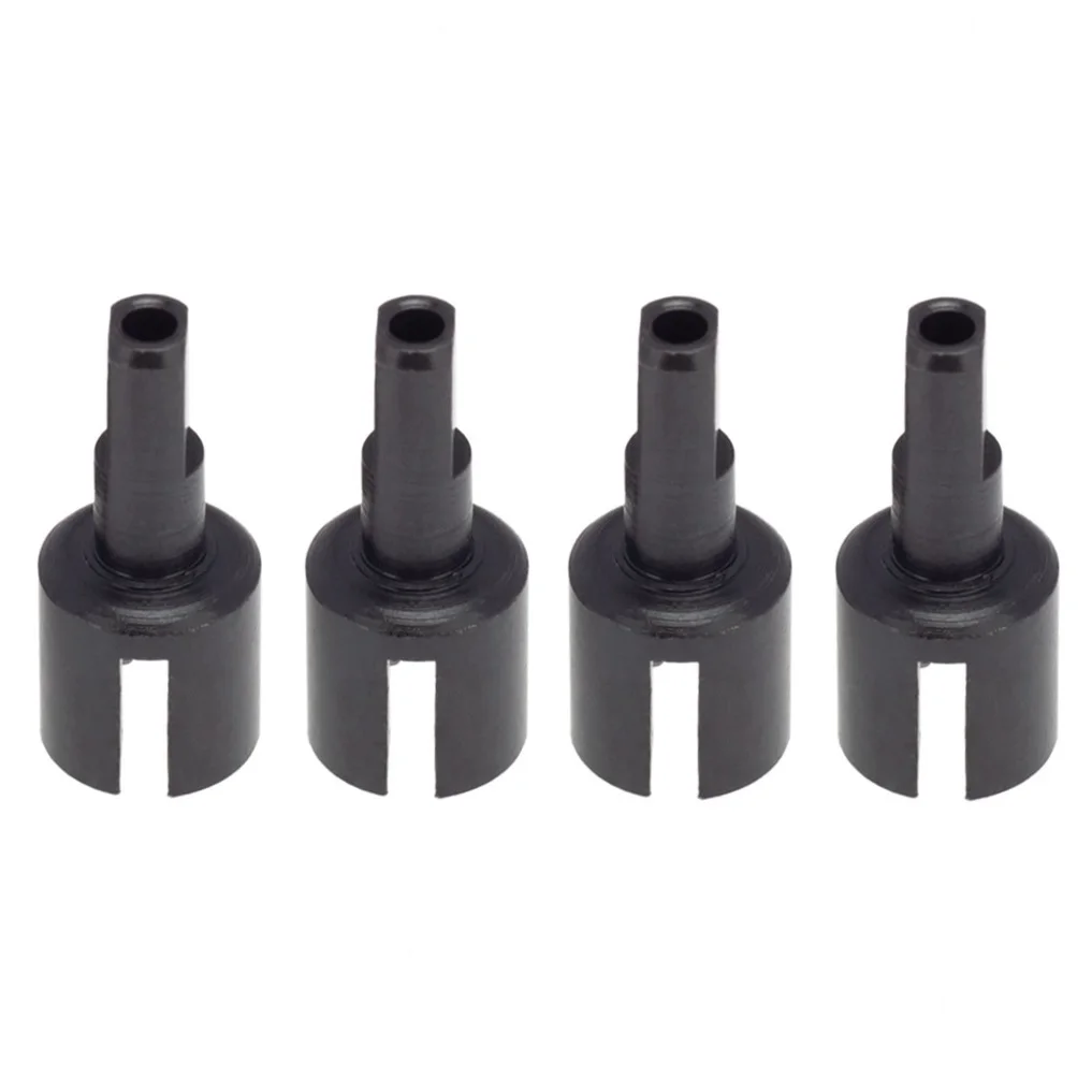 

4pcs Metal Gearbox Joint Cup Differential Cup Diff Cup for Tamiya TT01 TT02 TT01D TT01E DF-02 M05 M06 1/10 RC Car Upgrade Parts