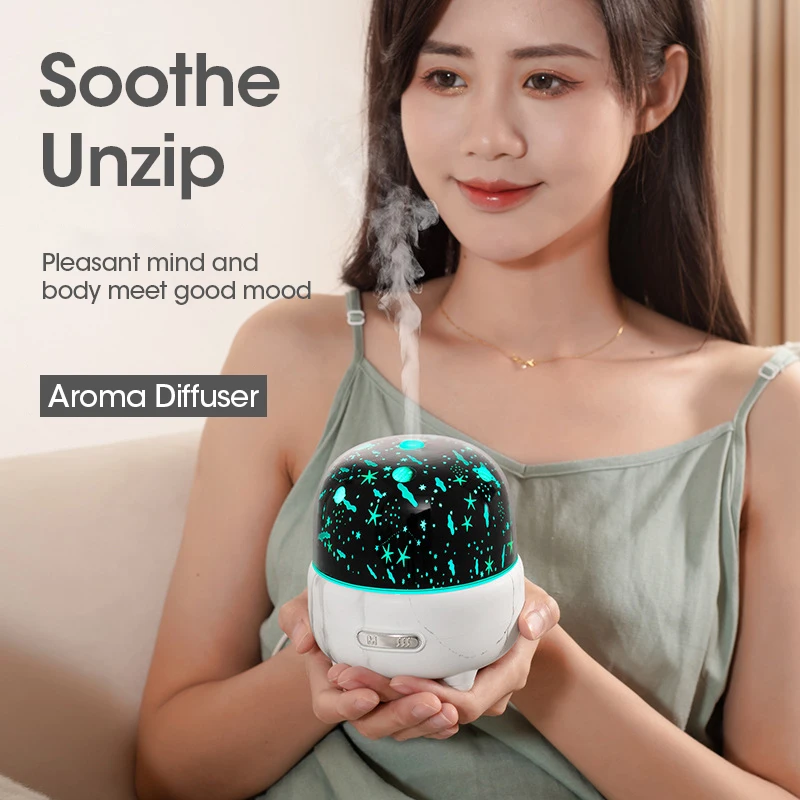 Домашний увлажнитель воздуха аромадиффузор эфирное масло диффузор ароматерапия