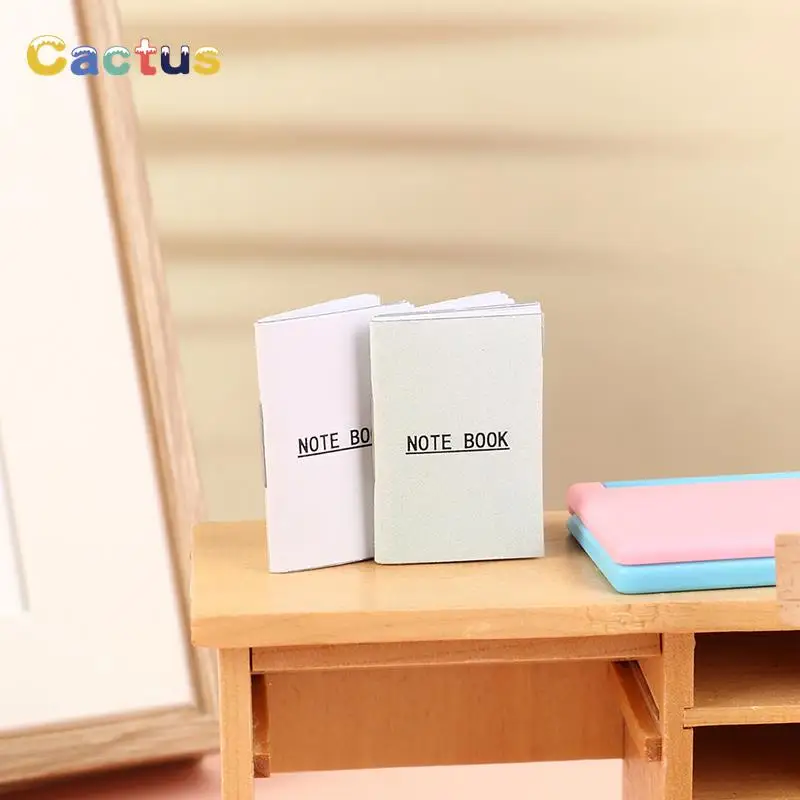 

1 шт. Миниатюрный Мини-блокнот для кукольного домика, модель «сделай сам», декор мебели, аксессуары, игрушки