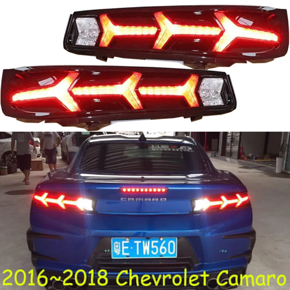 

Задний фонарь для Chevrolet Camaro, 2016-2018 лет, автомобильные аксессуары, Светодиодные ДХО, задний фонарь для автомобиля, противотумансветильник фары