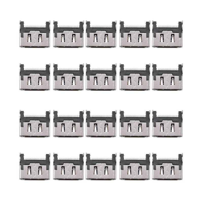 

20Pcs HDMI Port Socket Connector New Replacement Part For Playstation 4 PS4