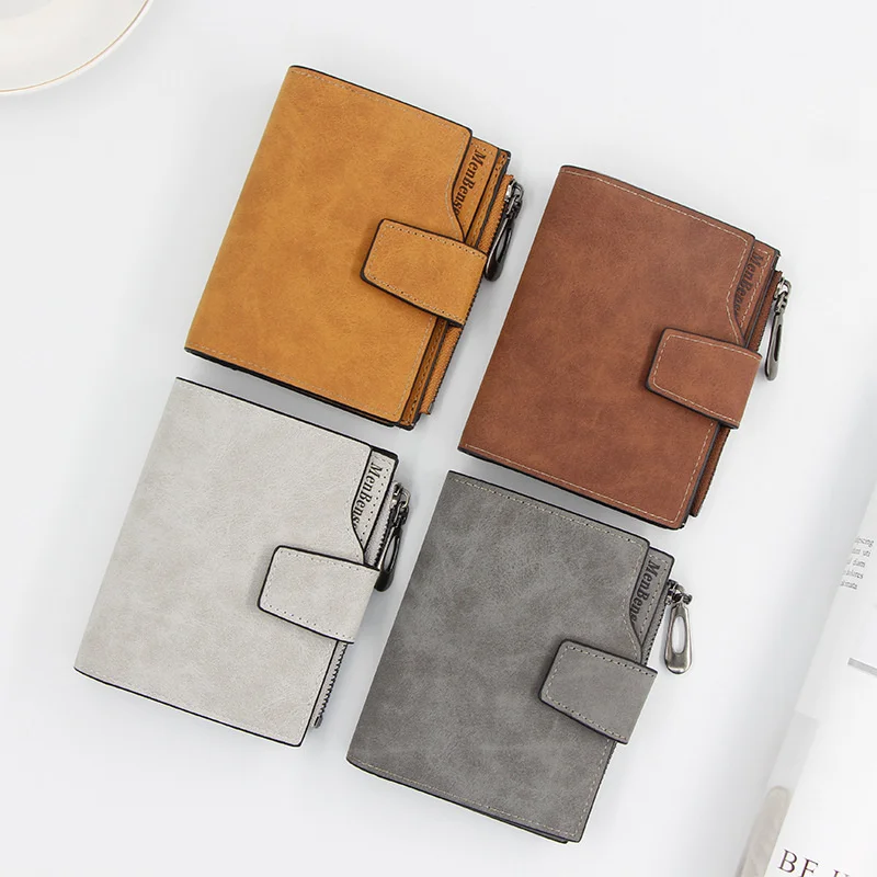 

Female Wallet 2022 Female Letter Printing Wallet Short Change Pouch For Coins Cards Cash Leather Coin Pocket