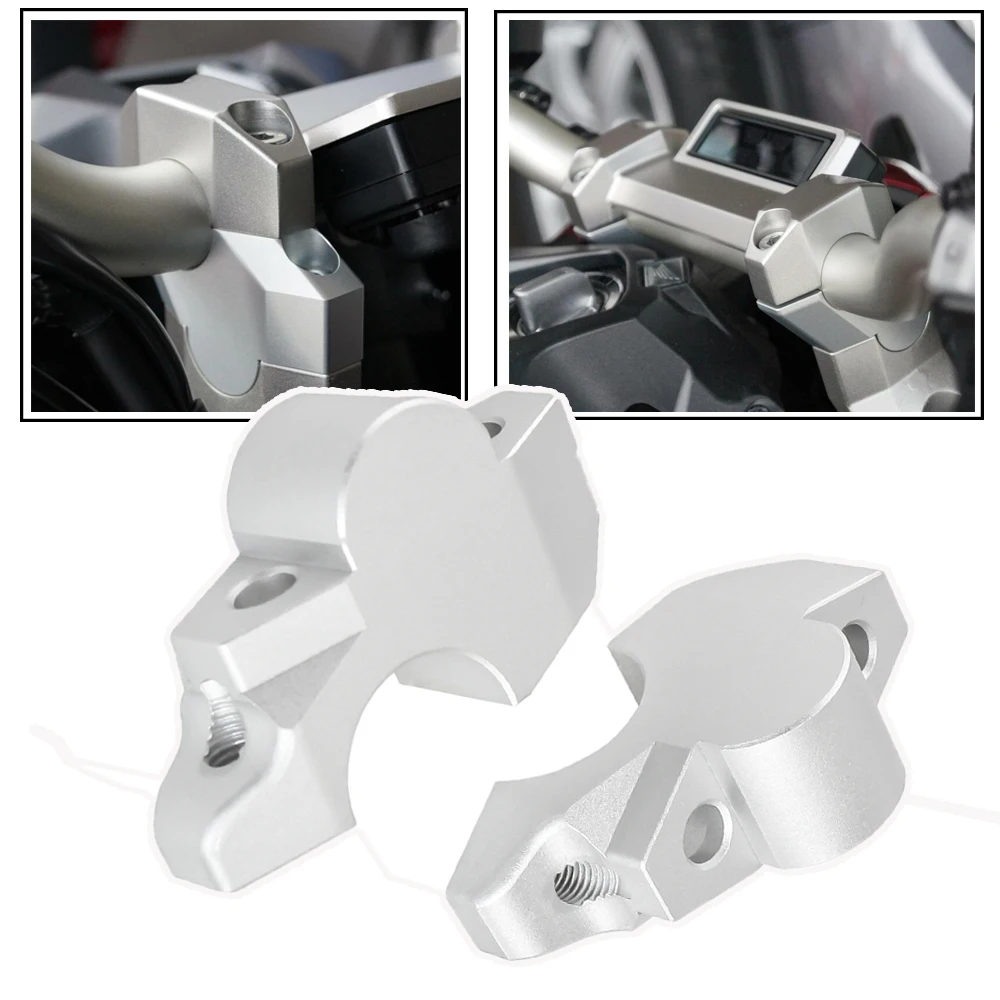 motocyklowego na kierownicę Przedłużacz zacisku Adapter do Hondy XADV750 2017 2018 2019 2020 2021 X-ADV 750 Riser Up 35mm Backward 10mm