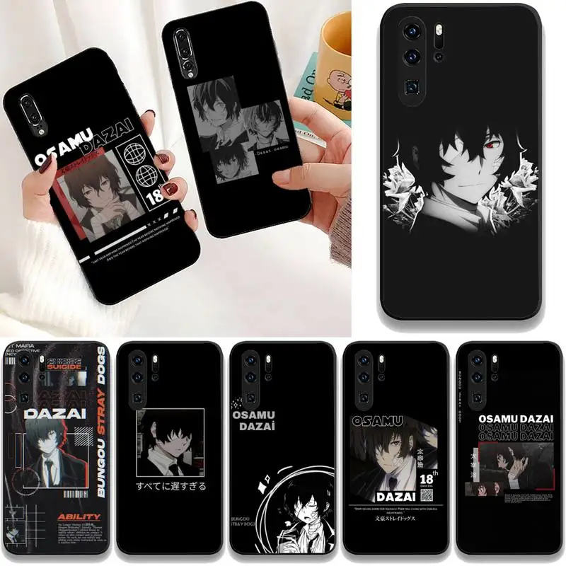 

Bungou Stray Dogs Dazai Osamu Phone Case For Huawei G7 G8 P7 P8 P9 P10 P20 P30 Lite Mini Pro P Smart Plus Cove Fundas