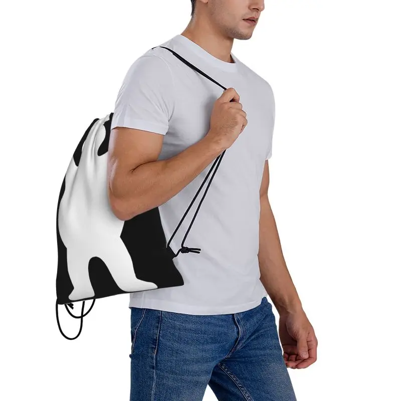 Королевские Сумки на шнурке с медведем сумка для спортзала школьные рюкзаки в